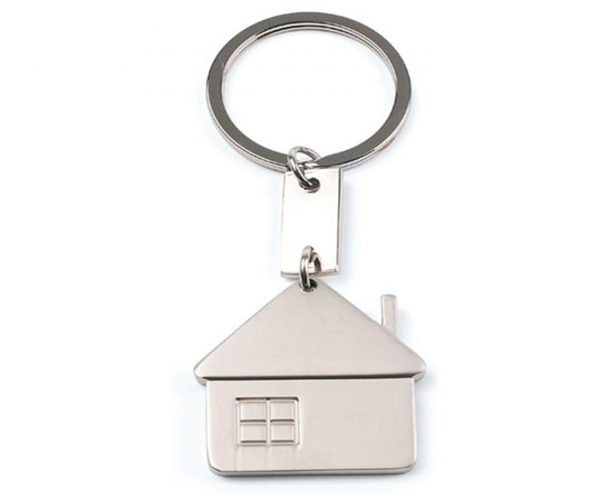 PORTE CLES MAISON PERSONNALISE RABAT