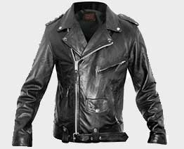 blouson cuir artisanal marocain