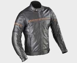 blouson cuir artisanal marocain