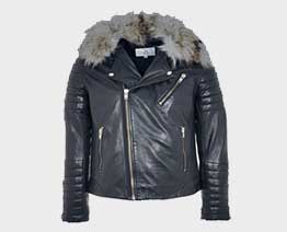 blouson cuir artisanat marocain