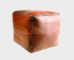 pouffe artisanat marocain