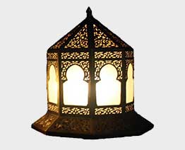 abat jour artisanat maroc