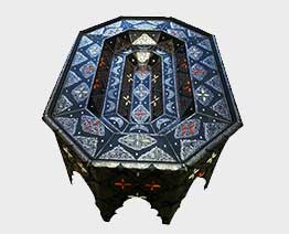 table artisanat marocain